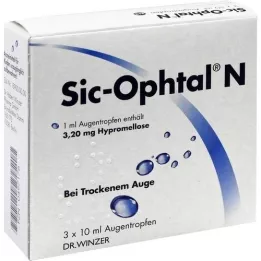 SIC OPHTAL N oogdruppels, 3X10 ml
