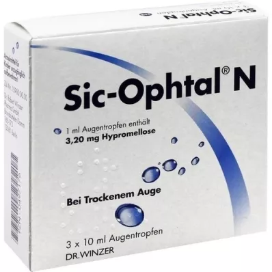 SIC OPHTAL N oogdruppels, 3X10 ml SIC OPHTAL N oogdruppels, 3X10 ml