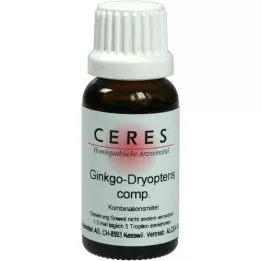 CERES Ginkgo dryopteris comp. druppels, 20 ml