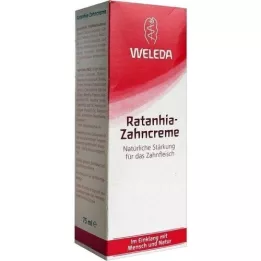 WELEDA Ratanhia tandpasta, 75 ml