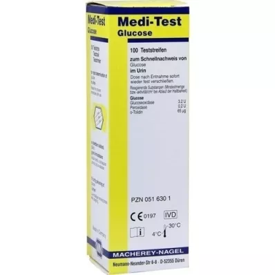 MEDI-TEST Glucoseteststrips, 100 stuks MEDI-TEST Glucoseteststrips, 100 stuks