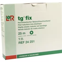 TG fix netverband B 25 m wit, 1 stuk