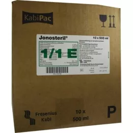 JONOSTERIL Kunststof infuusoplossing, 10X500 ml
