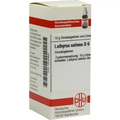 LATHYRUS SATIVUS D 6 bolletjes, 10 g LATHYRUS SATIVUS D 6 bolletjes, 10 g
