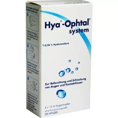 HYA-OPHTAL systeemoogdruppels, 2X15 ml HYA-OPHTAL systeemoogdruppels, 2X15 ml