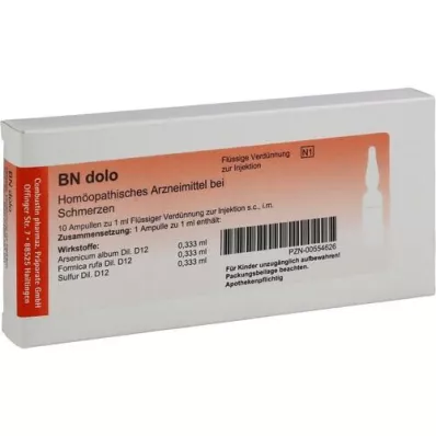 BN dolo-ampullen, 10 stuks BN dolo-ampullen, 10 stuks