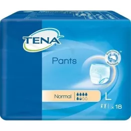 TENA PANTS normale L wegwerpbroeken, 18 stuks