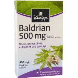 KNEIPP Valeriaan 500 omhulde tabletten, 90 st