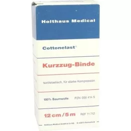 KURZZUGBINDE Katoenelast 12 cmx5 m, 1 stuk