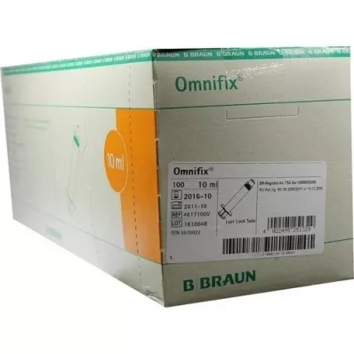 OMNIFIX Solo Spr.10 ml Luer Lock latexvrij, 100X10 ml OMNIFIX Solo Spr.10 ml Luer Lock latexvrij, 100X10 ml