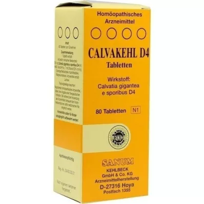CALVAKEHL D 4 tabletten, 80 st