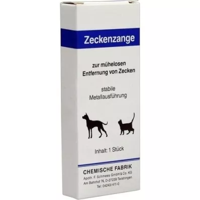 ZECKENZANGE van metaal, 1 stuk ZECKENZANGE van metaal, 1 stuk