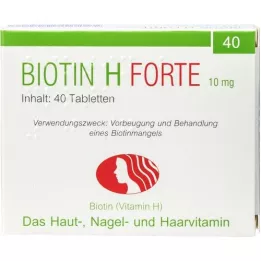 BIOTIN H forte tabletten, 40 stuks