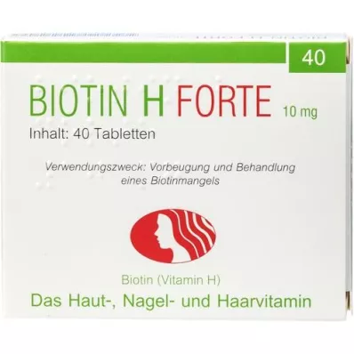 BIOTIN H forte tabletten, 40 stuks BIOTIN H forte tabletten, 40 stuks