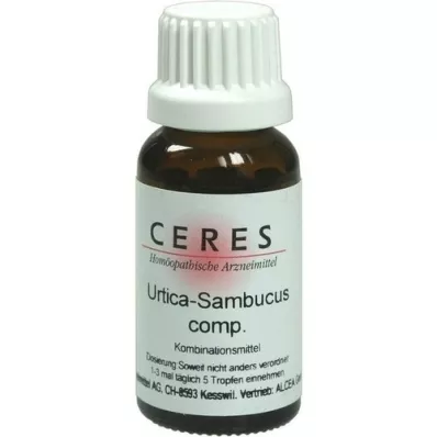 CERES Urtica sambucus comp. druppels, 20 ml CERES Urtica sambucus comp. druppels, 20 ml