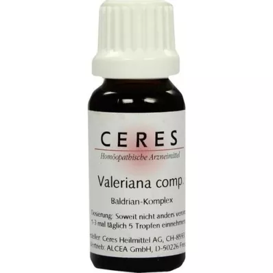 CERES Valeriana comp. druppels, 20 ml CERES Valeriana comp. druppels, 20 ml