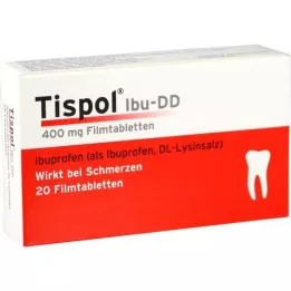 TISPOL Ibu DD filmomhulde tabletten, 20 stuks