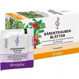 BÄRENTRAUBENBLÄTTER Filterzak, 20X3 g
