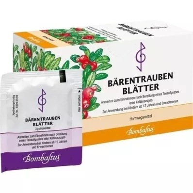 BÄRENTRAUBENBLÄTTER Filterzak, 20X3 g BÄRENTRAUBENBLÄTTER Filterzak, 20X3 g