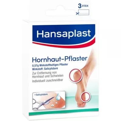 HANSAPLAST Eeltpleisters, 3 stuks HANSAPLAST Eeltpleisters, 3 stuks