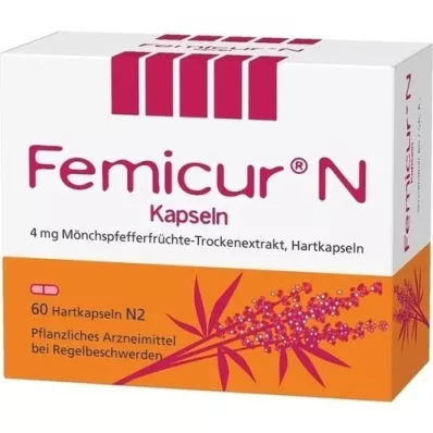 FEMICUR N-capsules, 60 stuks FEMICUR N-capsules, 60 stuks