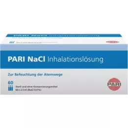 PARI Ampullen voor NaCl-inhalatieoplossing, 60X2,5 ml
