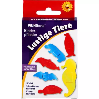 KINDERPFLASTER grappige dieren, 10 st KINDERPFLASTER grappige dieren, 10 st