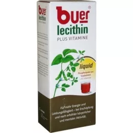 BUER LECITHIN Plus Vitaminen vloeistof, 750 ml