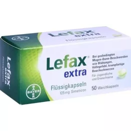 LEFAX extra vloeibare capsules, 50 st
