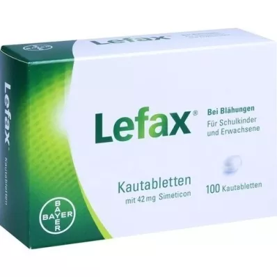 LEFAX Kauwtabletten, 100 stuks LEFAX Kauwtabletten, 100 stuks