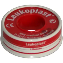 LEUKOPLAST 1,25 cmx5 m, 1 stuk