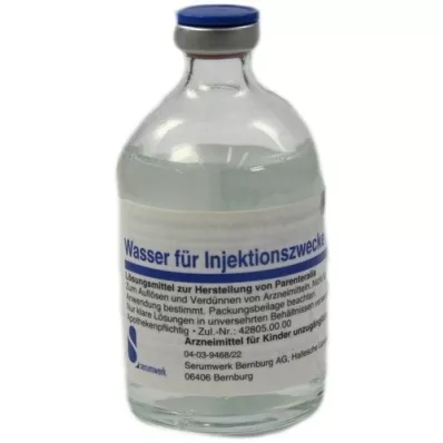 WASSER voor injectiedoeleinden, 100 ml WASSER voor injectiedoeleinden, 100 ml