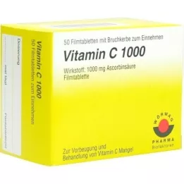 VITAMIN C 1000 filmomhulde tabletten, 50 stuks