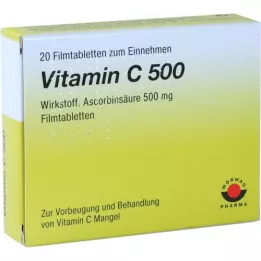 VITAMIN C 500 filmomhulde tabletten, 20 stuks