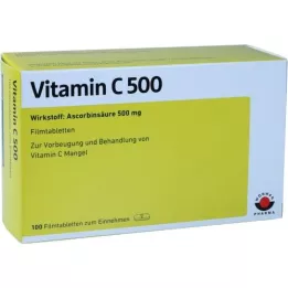 VITAMIN C 500 filmomhulde tabletten, 100 stuks