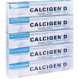 CALCIGEN D 600 mg/400 IE bruistabletten, 100 stuks