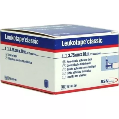 LEUKOTAPE Klassiek 3,75 cmx10 m blauw, 1 stuk LEUKOTAPE Klassiek 3,75 cmx10 m blauw, 1 stuk