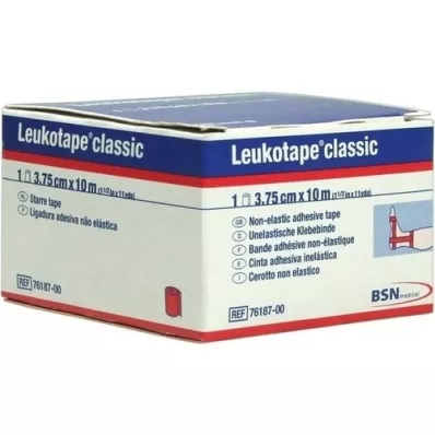 LEUKOTAPE Klassiek 3,75 cmx10 m rood, 1 st LEUKOTAPE Klassiek 3,75 cmx10 m rood, 1 st