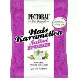 PECTORAL Salie snoepjes suikervrij, 60 g
