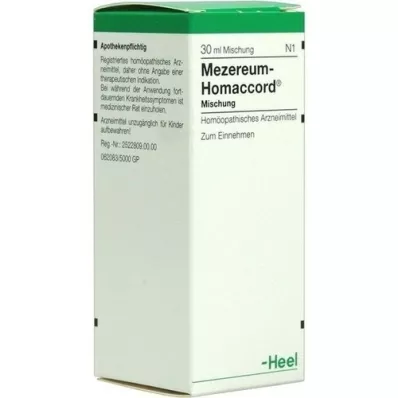 MEZEREUM HOMACCORD Druppels, 30 ml MEZEREUM HOMACCORD Druppels, 30 ml
