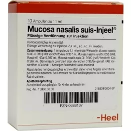 MUCOSA nasalis suis Injeel ampullen, 10 stuks
