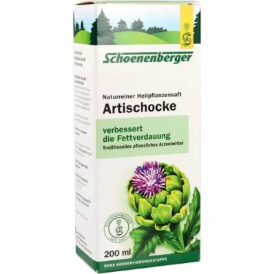 ARTISCHOCKENSAFT Schoenenberger, 200 ml ARTISCHOCKENSAFT Schoenenberger, 200 ml