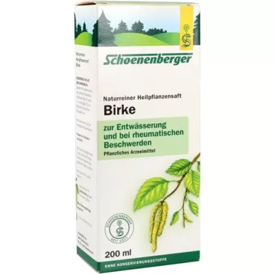 BIRKENSAFT Schoenenberger geneeskrachtige plantensappen, 200 ml BIRKENSAFT Schoenenberger geneeskrachtige plantensappen, 200 ml