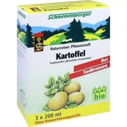 KARTOFFELSAFT Schoenenberger geneeskrachtige plantensappen, 3X200 ml