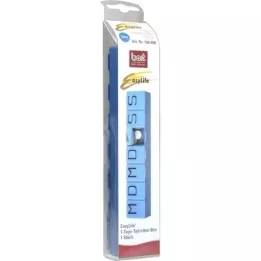 BORT EasyLife 7-dagen tabletdoos blauw, 1 st