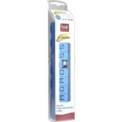 BORT EasyLife 7-dagen tabletdoos blauw, 1 st