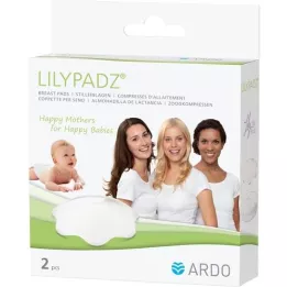 LILYPADZ herbruikbaar zoogkussen, 2 st