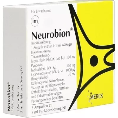 NEUROBION Ampullen, 3X3 ml NEUROBION Ampullen, 3X3 ml