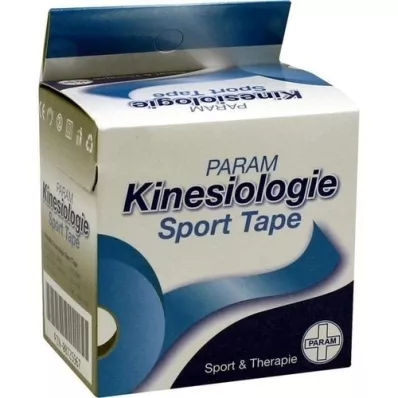 KINESIOLOGIE Sporttape 5 cmx5 m blauw, 1 stuk KINESIOLOGIE Sporttape 5 cmx5 m blauw, 1 stuk