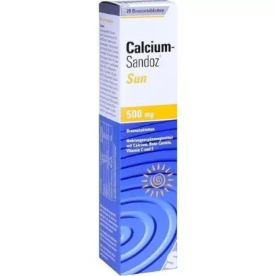 CALCIUM SANDOZ Zon bruistabletten, 20 st CALCIUM SANDOZ Zon bruistabletten, 20 st